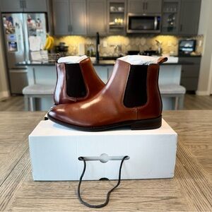 Aldo Brown Leather Frielia Boots